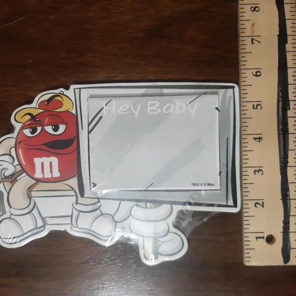 M&M Sticky Note Refrigerator Magnet - Picture 5 of 5